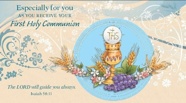 First Communion Card - Money Holder