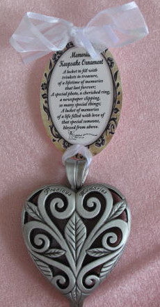 Heart Locket Keepsake Ornament - Catholic Gifts Canada