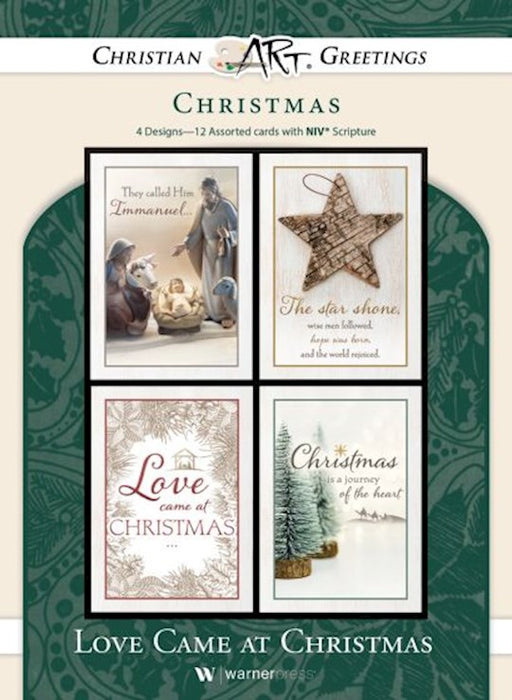 Love Came At Christmas Box of 12 Cards