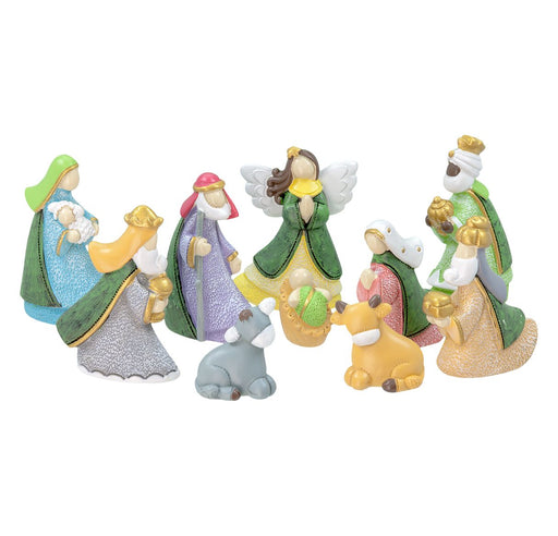 10-Piece Tiny Nativity Set - Catholic Gifts Canada