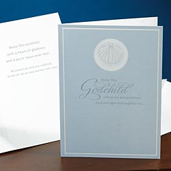 Bless This Godchild Baptism Card - Catholic Gifts Canada