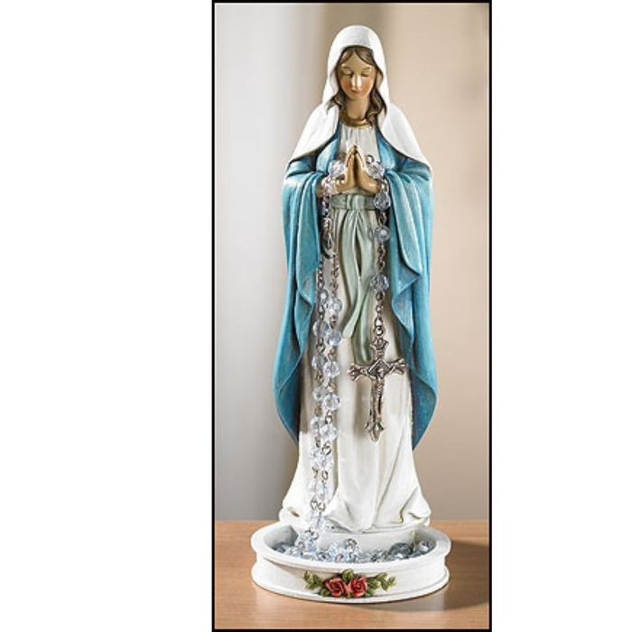 Our Lady Rosary Holder