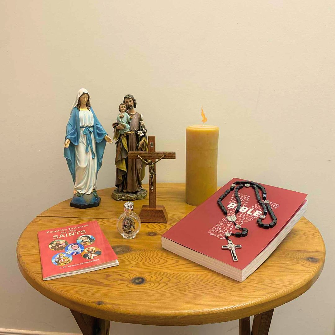 Creating a Catholic Prayer Table: Fostering Faith at Home