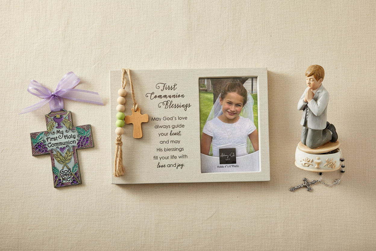 First Communion Collection Flat Lay