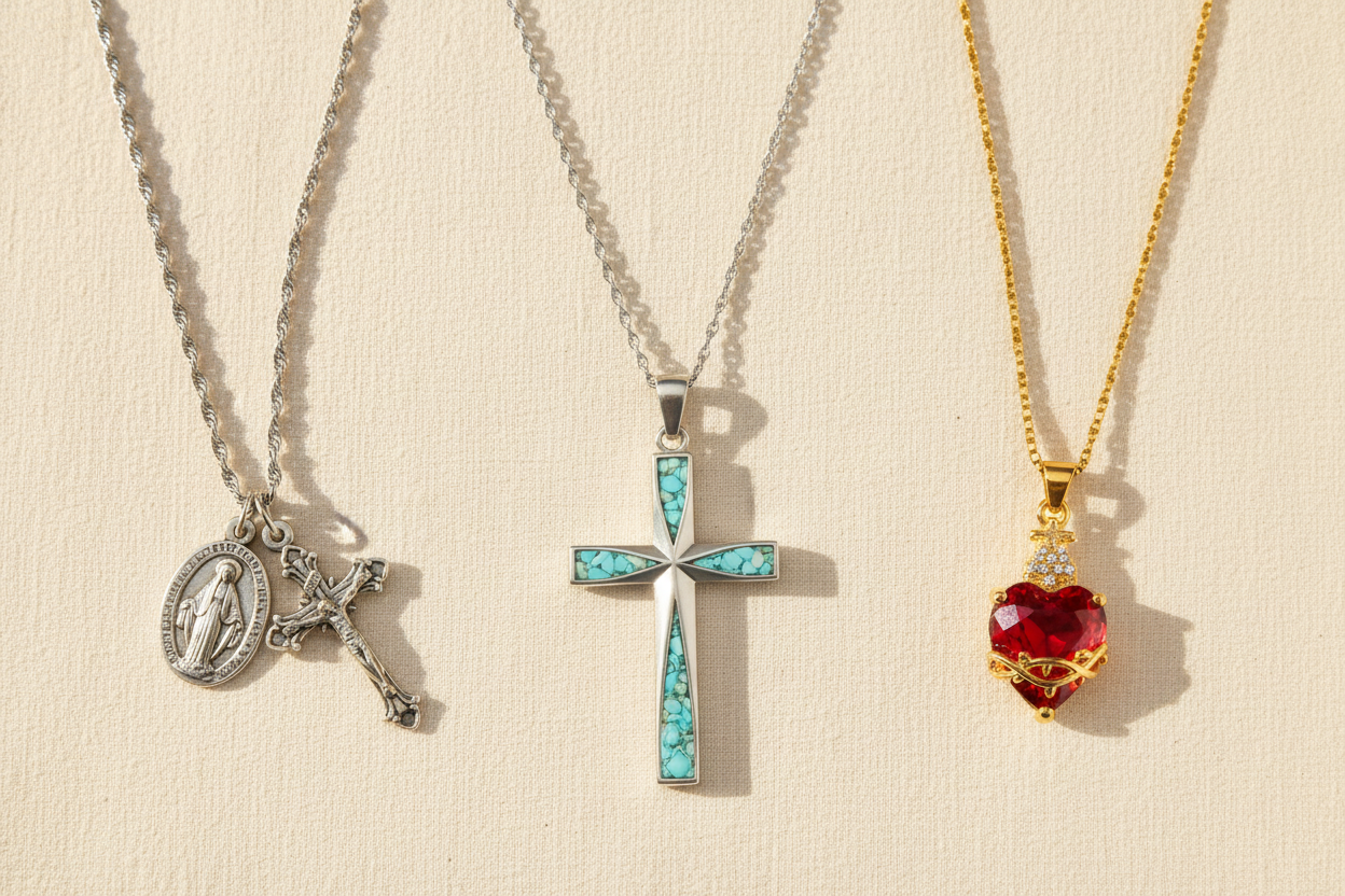 Jewelry Collection Flat Lay