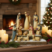11 Piece Folk Art Nativity Set Lifestyle