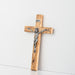 Olive wood wall Crucifix