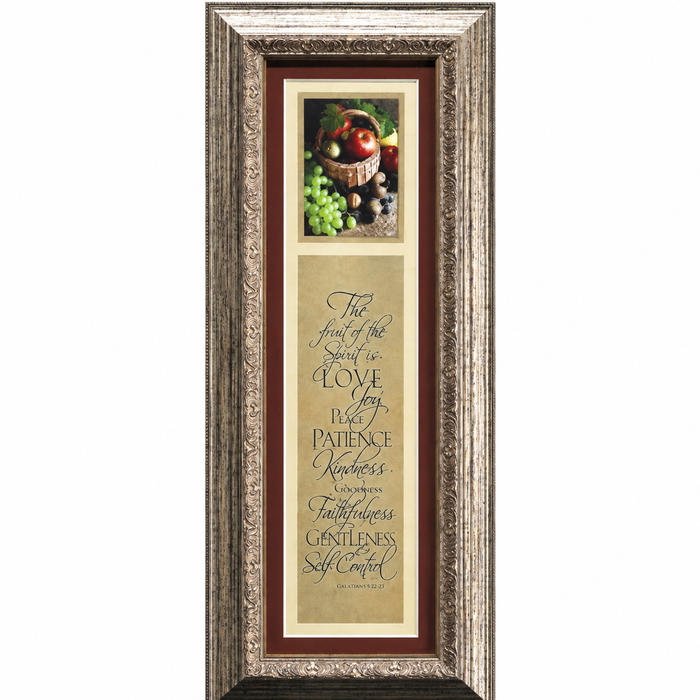 Fruits of the Spirit Framed Picture, 15" x 6"