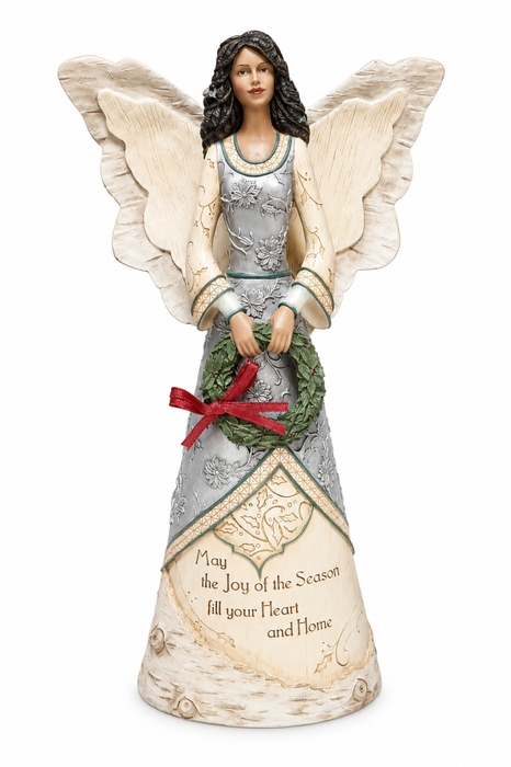 Christmas Angel with Wreath