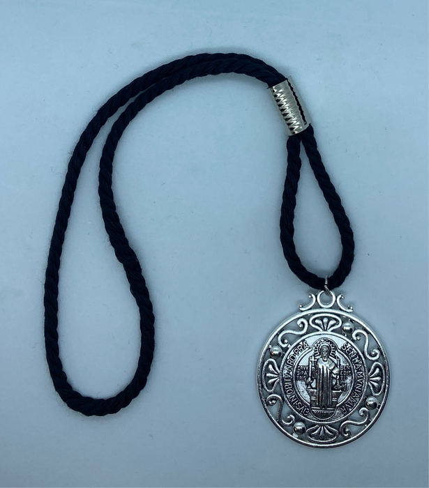 Handmade Saint Benedict Door Medal
