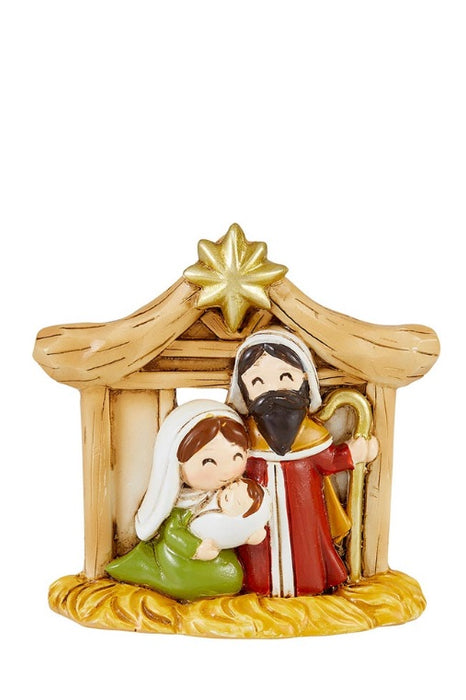 Colourful Nativity Figurine