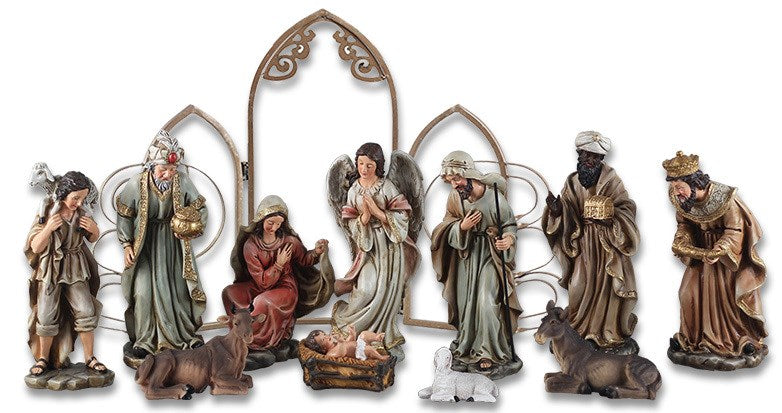 11 Piece Nativity Set