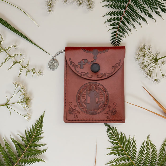 Saint Benedict Rosary Case