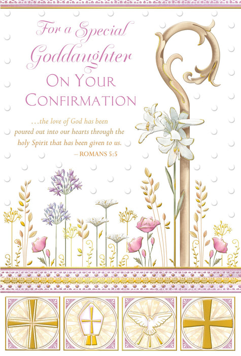 Goddaughter Confirmation Card