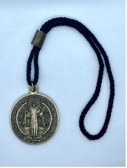 Handmade Saint Benedict Door Medal