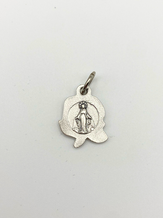 Godmother Blessing Keychain, Crucifix & Our Lady of Grace