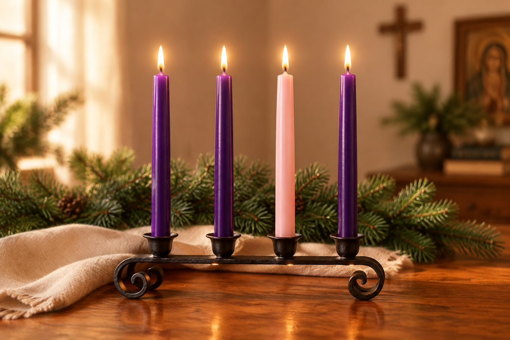 Advent Candles Lifestyle Photo v2