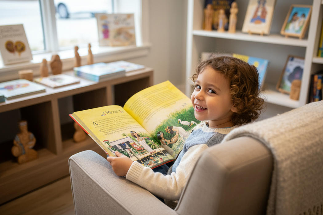 Children's Bible - Over Shoulder