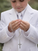 6mm Clear Rondelle Acrylic Bead Rosary with Chalice – First Communion - Catholic Gifts Canada