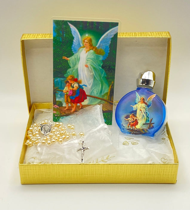 Guardian Angel Baptism Blessing Gift Set