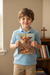 Heroes of God - Boy Holding Book