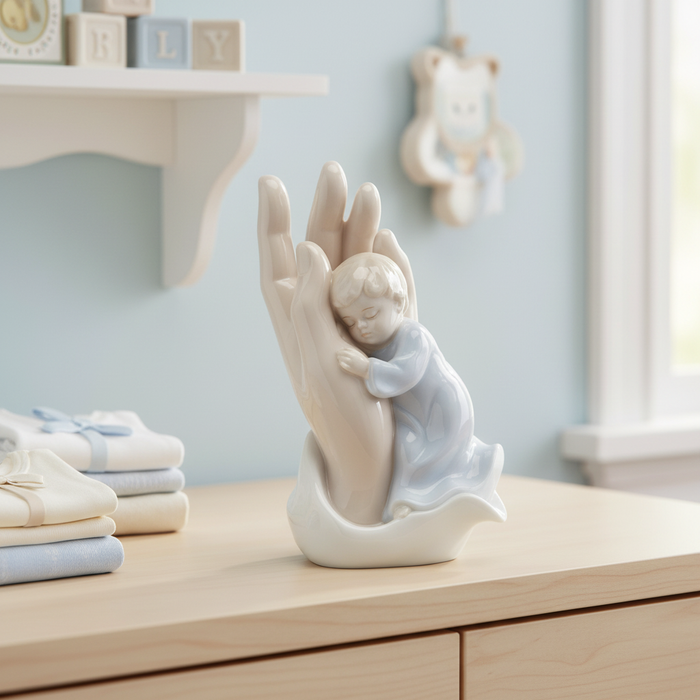 In the Palm of His Hand Boy - Nursery Lifestyle