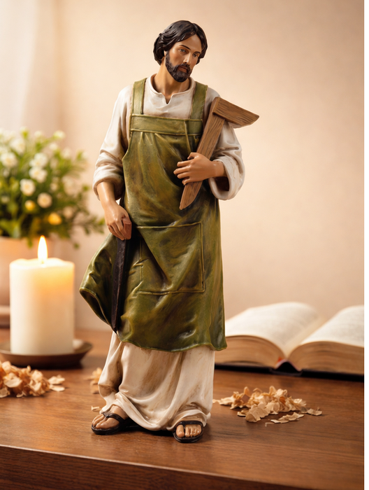 St. Joseph the Worker Statue, 10" Renaissance Collection by Joseph Studios, Catholic Figurine - Catholic Gifts Canada