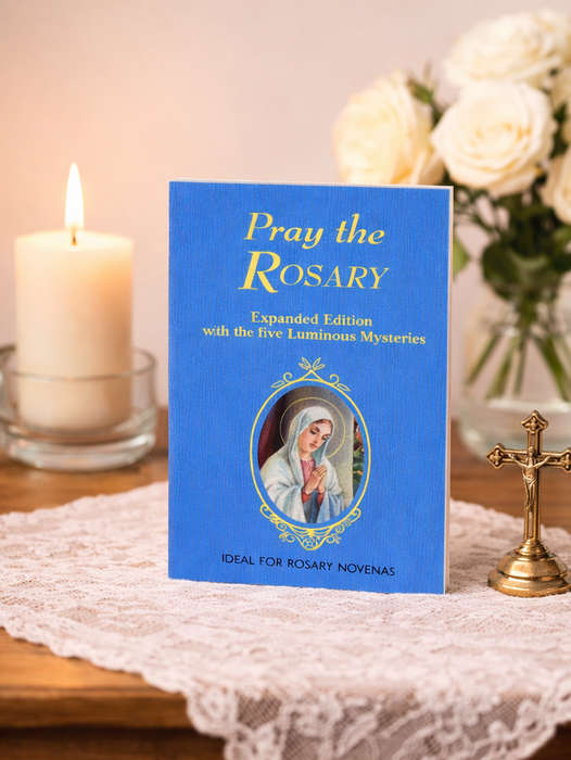 Pray the Rosary Book by Rev. J.M. Lelen, Pocket Catholic Rosary Guide - Catholic Gifts Canada