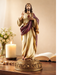 Sacred Heart of Jesus Statue, 10" Vibrant Heaven Protectors Saint Collection, Prayer Scroll Included - Catholic Gifts Canada