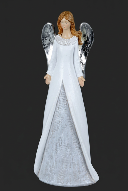 Sharpened original white angel figurine photo