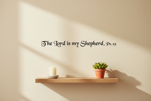 Wall Talk - The Lord is My Shepherd Lifestyle