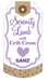 Serenity Lamb with Crib Cross for a Boy - Catholic Gifts Canada