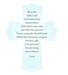 Sweet Faith Lamb - Blue Cross - Catholic Gifts Canada