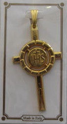 Eucharistic Cross Pendant - Catholic Gifts Canada