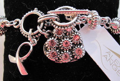 Pink Ribbon Bracelet - Catholic Gifts Canada