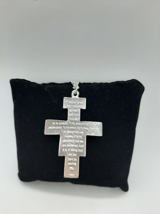 San Damiano Cross on 24" Chain - Catholic Gifts Canada
