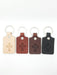 Handmade Leather Cross Keychain - Four Colours - Catholic Gifts Canada