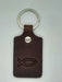 Handmade Leather Ichthys Keychain - Four Colours - Catholic Gifts Canada