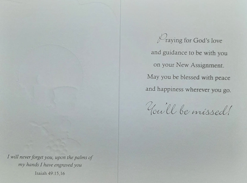 New Assignment Card - Catholic Gifts Canada