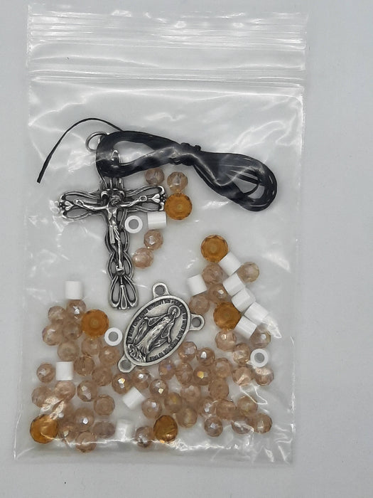 Crystal Bead Rosary Making Kit - Main Image
