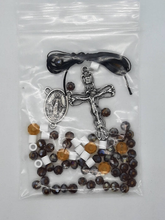 Frozen Rosary making kit , Rosary, Catholic crafts | DIY, Prayer Beads
