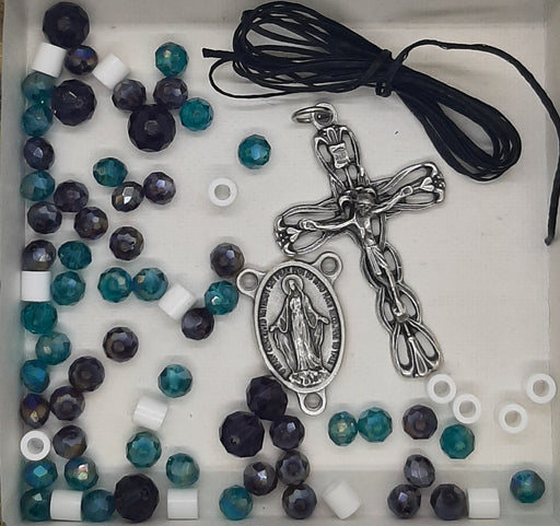 Crystal Bead Rosary Making Kit - Catholic Gifts Canada