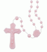 Pink Plastic Rosary - Catholic Gifts Canada