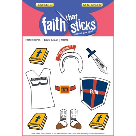 Armor of God Stickers - Catholic Gifts Canada
