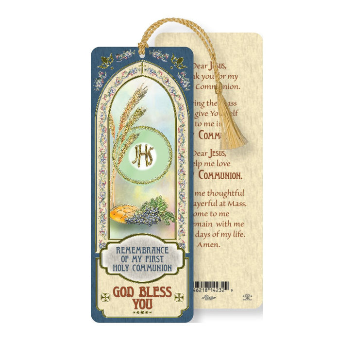 Laminated First Communion Book Mark