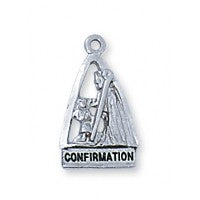 Sterling Silver Confirmation Necklace - Catholic Gifts Canada