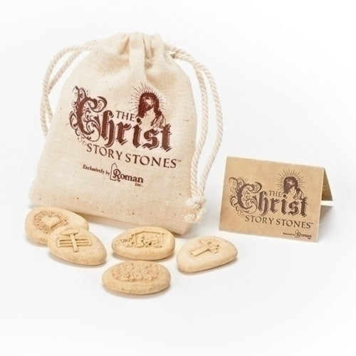 5 Piece Christ Story Pocket Stones - Catholic Gifts Canada