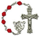 Red Bead Rosary in Box - Catholic Gifts Canada