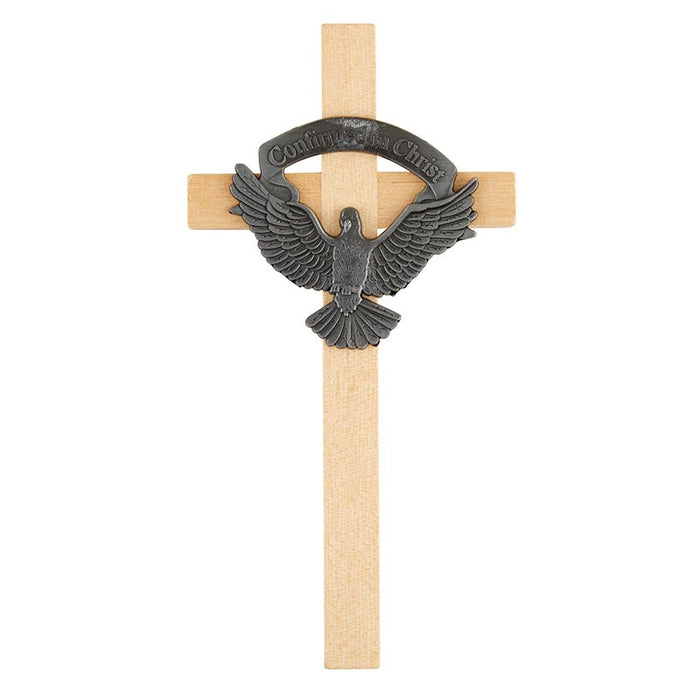 Wood Confirmation Wall Cross