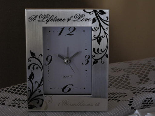 "Lifetime of Love" Clock - Catholic Gifts Canada